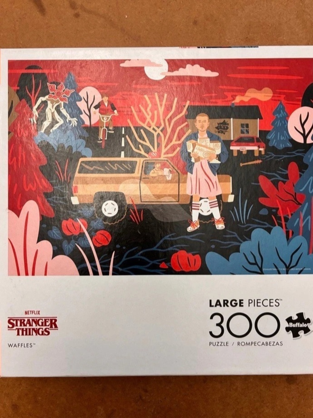 Stranger Things 300-Piece Abstract Puzzle